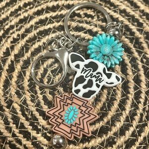 Western Mama Keychain